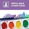 Prang NonToxic Washable Watercolor Paint Cakes, 8 Assorted Colors, Art