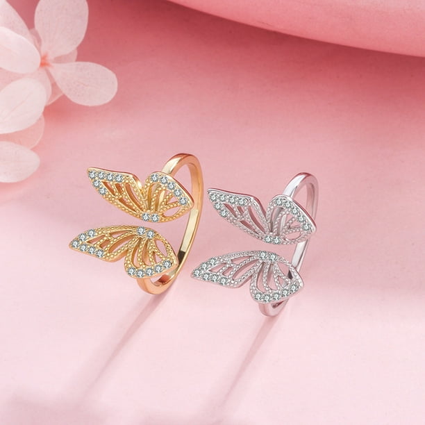 3d deals butterfly ring