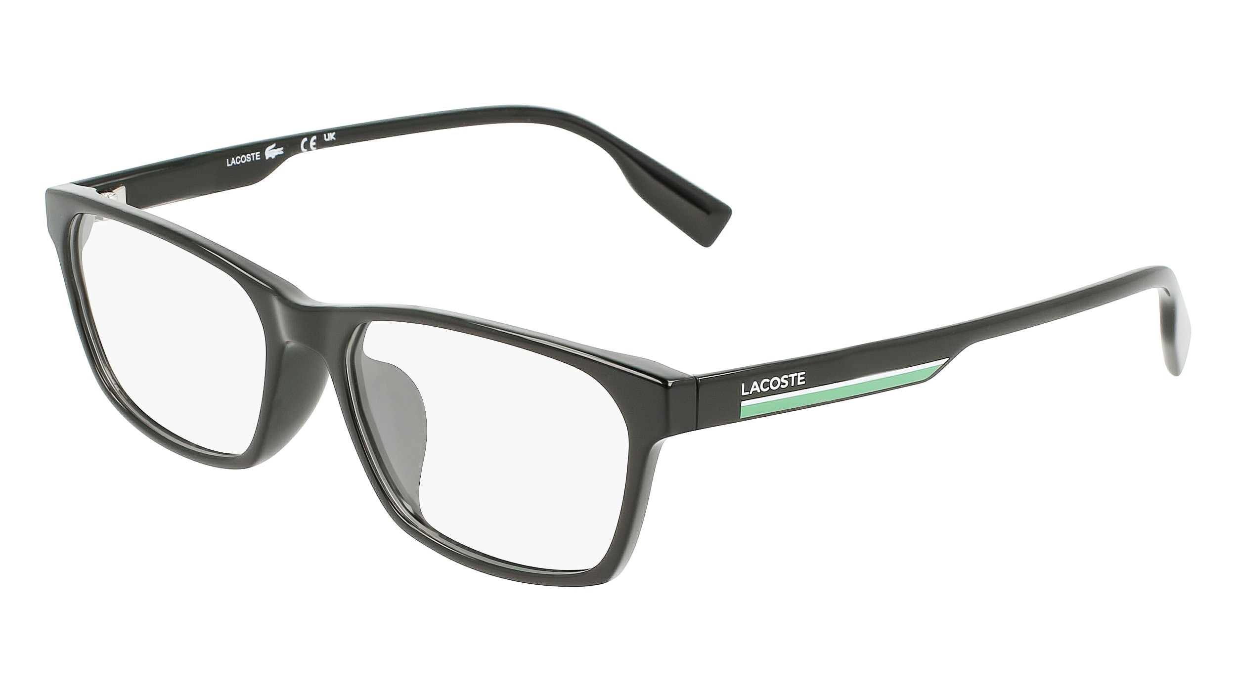 Lacoste L2904 001 Women's Black Plastic Round Frame Eyeglasses