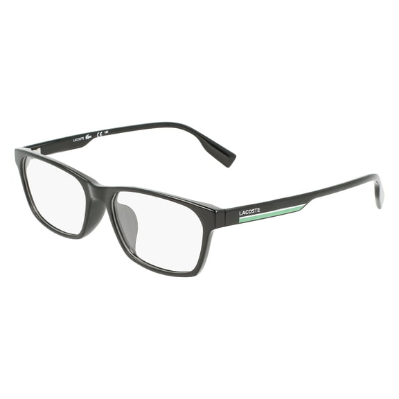 Lacoste L2930LB 001 53mm Rectangle Eyeglasses Men's Black