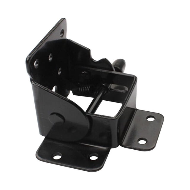 HAMPPLIES 4pcs Table Folding Accessories Black Foldable Right Angle for Outdoor Picnic