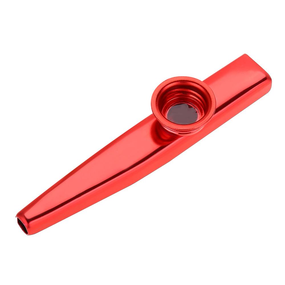WALFRONT Durable Metal Kazoo Flute Mouth Music Instrument Accessory