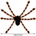 thumbnail image 4 of Halloween Plush Spider Decoration, Halloween Realistic Hairy Indoor Outdoor Prop, Halloween Scary Party Decoration for Home Yard Haunted House Setup, 4 of 5