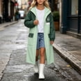 thumbnail image 2 of ATOGUTA Rain Jacket for Kids Lightweight Raincoat Waterproof with Hood Protective Poncho Jacket Pockets Green, 2 of 8