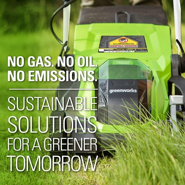 Walmart greenworks lawn mower sale