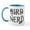White/Blue Inside, variant on CafePress - Bird Nerd Mug - 11 oz Ceramic Mug - Novelty Coffee Tea Cup