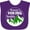 Purple, variant on Inktastic Mommy's Hiking Buddy with Mountains and Trees Boys or Girls Baby Bib