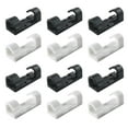 thumbnail image 1 of Abrazaderas para cables autoadhesivas Yuanzi para muebles de vidrio, plástico y metal. Adhesivo fuerte que garantiza un diseño moderno. Gestión de cables de plástico resistente con uso versátil., 1 of 5