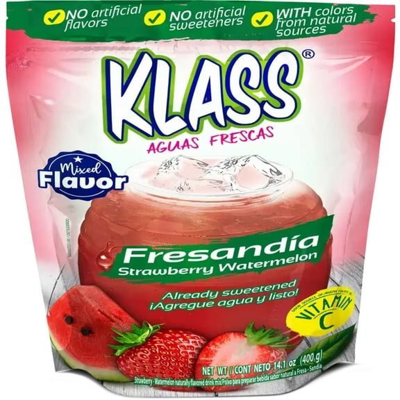 Klass Listo Fresandia Drink Mix Powder 14.1 oz