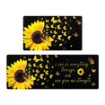 thumbnail image 1 of Sunflower Kitchen Mat Small Fresh Garden Atmosphere Kitchen Floor Mat Entry Door Mat Dirt Foot Mat, 1 of 8