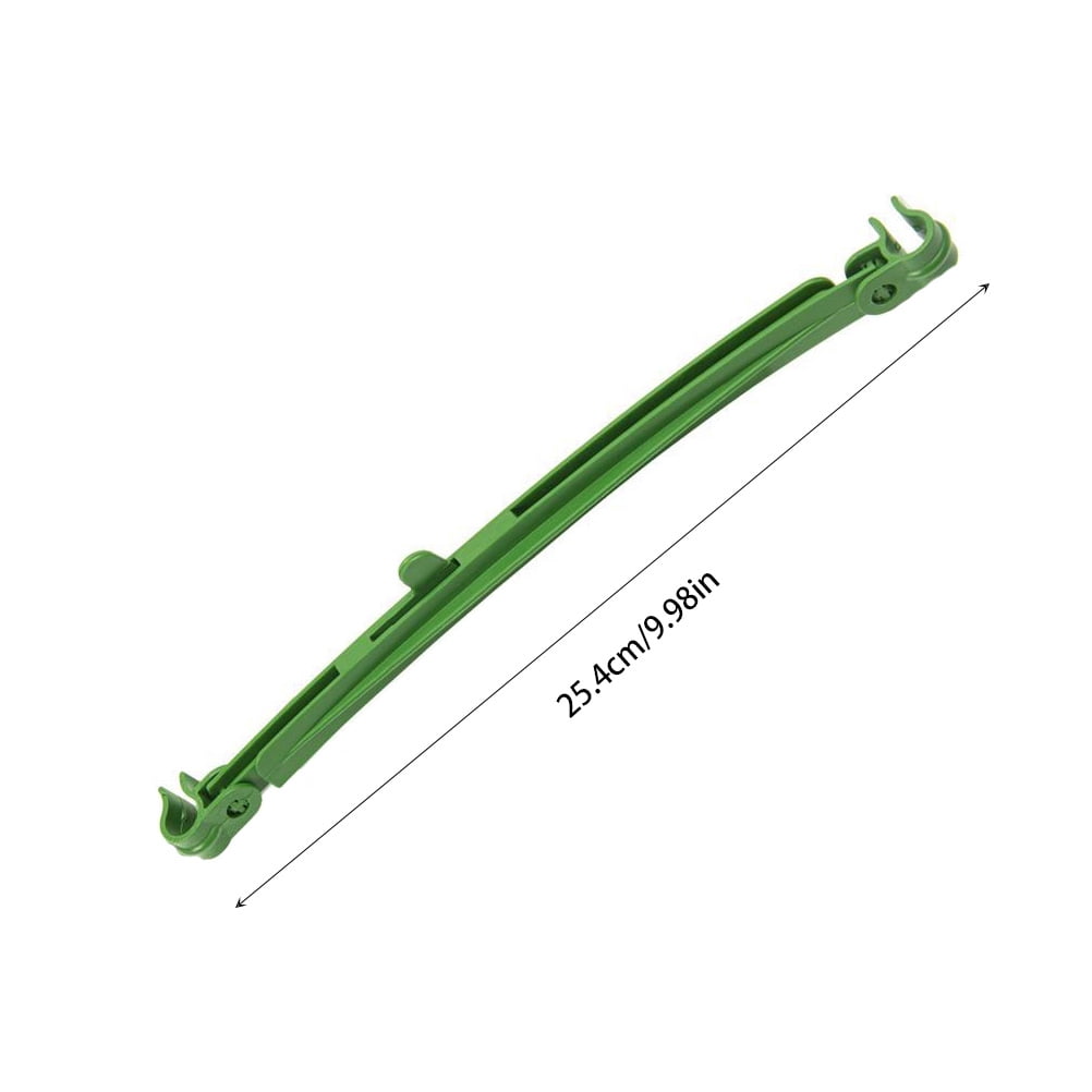 IFANLANDOR Deformable Plant Supports Tomato Stakes 1Set 9.98X0.39X0.39Inch Outdoor Farmers