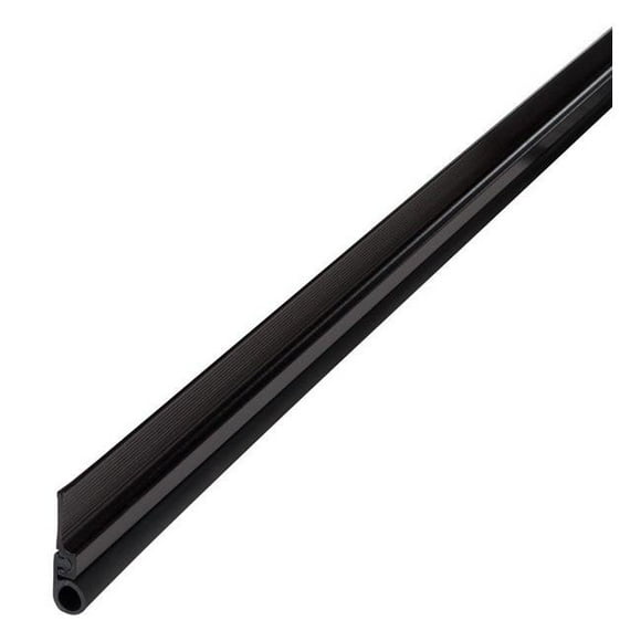 M-D Building Products 5967930 Cinch Brown Aluminum & Vinyl Door Seal for Top & Side - 85 x 0.5 in. Thick