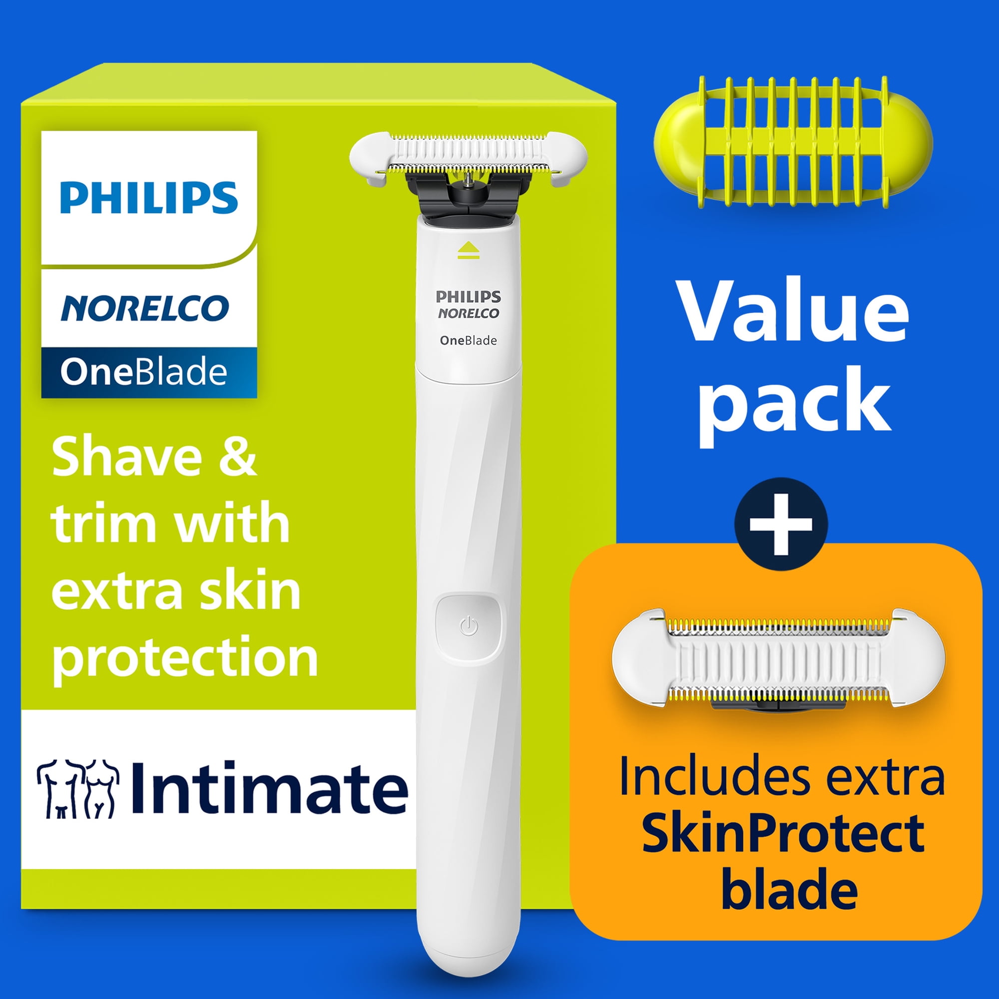 Philips Norelco Oneblade Intimate Pubic Groomer