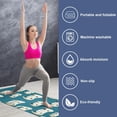 thumbnail image 2 of Tiny Teeth Yoga Towel with Storage Bag, 72.8"x26.8" - Suitable for Yoga, Pilates, Fitness, etc. - Yoga Towel, Yoga Towels, Yoga Mat Towel, 2 of 6