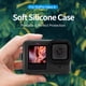 thumbnail image 4 of Funda protectora de silicona para carcasa GoPro Hero 9 con tapa de lente + cordón Likrtyny Para estrenar, 4 of 9