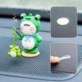 thumbnail image 5 of Luminous Resin Frog Decoration for Car Interior, Ideal for Animal Lovers, 5 of 6