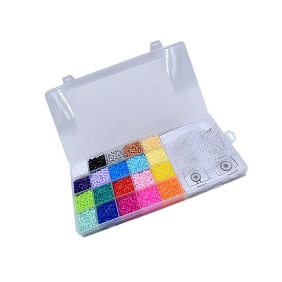 ZheElen Hama Beads Puzzles Toys Handmade Craft Fuse Beads Craft Kit for Kids Girls