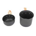 thumbnail image 1 of Camping Pots, Aluminum Alloy Camping Cookware Kit Non Stick  for 1-2 People, 1 of 7