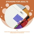 Tersarium 12 Sheets of Calendar Stickers 2024 Schedule Calendar Tersarium 12 Sheets of Calendar Stickers 2024 Schedule Calendar