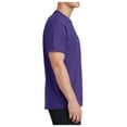 thumbnail image 3 of Mafoose Men's Tall Core Cotton Short Sleeve Classic Silhouette T-Shirt Purple LT, 3 of 4
