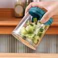 thumbnail image 4 of JingChun Cup Slicer, Fruit and Vegetable Fast Slicer, Stainless Steel Fruit Slicer Cup Egg Slicer, Strawberry Cutter, Quickly Making Fruit Vegetable Salad Banana Slicer, 4 of 6
