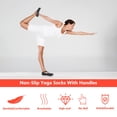 thumbnail image 4 of Calcetines de Pilates con Tiras y Almohadillas para Yoga con Agarres para Mujeres Calcetines Antideslizantes con Agarre, Calcetines Deportivos para Mujeres, 4 of 5