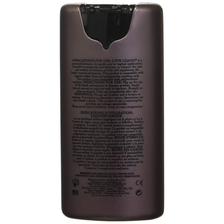 Kama Sutra Love Liquid Water Based Lubricant - Walmart.com