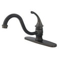 thumbnail image 1 of Kingston Brass Georgian Single Handle 8" Kitchen Faucet without Sprayer, 1 of 2