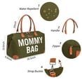 thumbnail image 5 of Mommy Diaper Bag for Hospital Labor & Delivery, Multifunction Diaper Tote Bag Pregnancy Must Haves, Green, 5 of 9