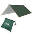 thumbnail image 2 of Large Outdoor Camping Sunshade Tarp | Waterproof & UV Protection Sun Shelter | Portable Lightweight Rain Fly for Camping, Picnics & Beach | Includes Storage Bag, 2 of 3