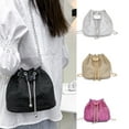 thumbnail image 2 of Versatile and Chic Bucket Bag Drawstring Crossbdoy Purse for Various Occasions, 2 of 21