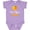 Lavender, variant on Inktastic Fort Myers Florida Orange in Heart Boys or Girls Baby Bodysuit