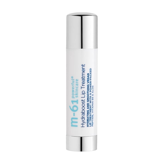 M-61 Hydraboost Lip Treatment: tratamiento labial vegano hidratante y suavizante con un potente péptido de vitamina B5 y aloe.