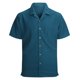 thumbnail image 3 of Mens Casual Manga Corta Botón Abajo Camisas de Color Sólido Suelto Playa Superior Cuello Turndown Blusa de Moda de Verano, 3 of 5