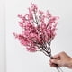 thumbnail image 4 of Ramo de flores de simulación de boda con estrellas llenas, flores artificiales falsas, plantas de seda, decoración de flores para ventana, 4 of 7