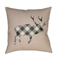 thumbnail image 2 of Surya Buffalo 18" x 18" Medium Square Throw Pillow PLAID025-1818, 2 of 2