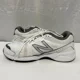 thumbnail image 5 of New Balance Walking Shoes White Leather Comfort Athletic Sneakers US 10, 5 of 6