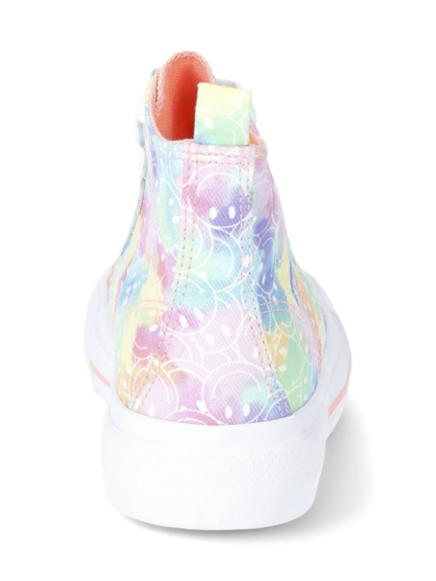 Wonder Nation Little Girls and Big Girls Platform High Top Sneakers, Sizes 13-6