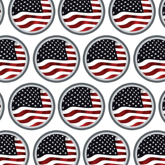 US American Flag Waving United States USA Premium Gift Wrap Wrapping Paper Roll