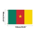 thumbnail image 2 of Boovnll Garden Flags, The Flag of The Top 32 of The , The Flag of The, The Decorations for Fans, Cheering Cameroon Flags, Garden Decor, Garden Flags for Outside, Garden Flag, 2 of 5