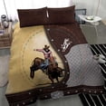 thumbnail image 4 of Bull Riding Bedding Set Cowboy Courage Rodeo DT03, 4 of 7