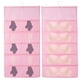 thumbnail image 1 of Organizador Colgante Uxcell, Bolsa de Almacenamiento para Sujetadores, Estantes de Almacenamiento Colgantes de Doble Cara para Ropa Interior y Calcetines, Rosa (5+10 Bolsillos), 1 of 7
