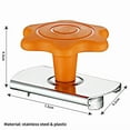 thumbnail image 3 of Stainless Steel Adjustable Twist Jar Opener Spiral Can Seal Lid Cap Remover An, 3 of 6