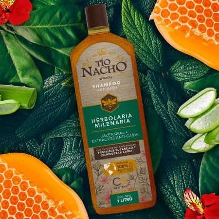 Shampoo Tío Nacho Anti Caída Herbolaria Milenaria 1L