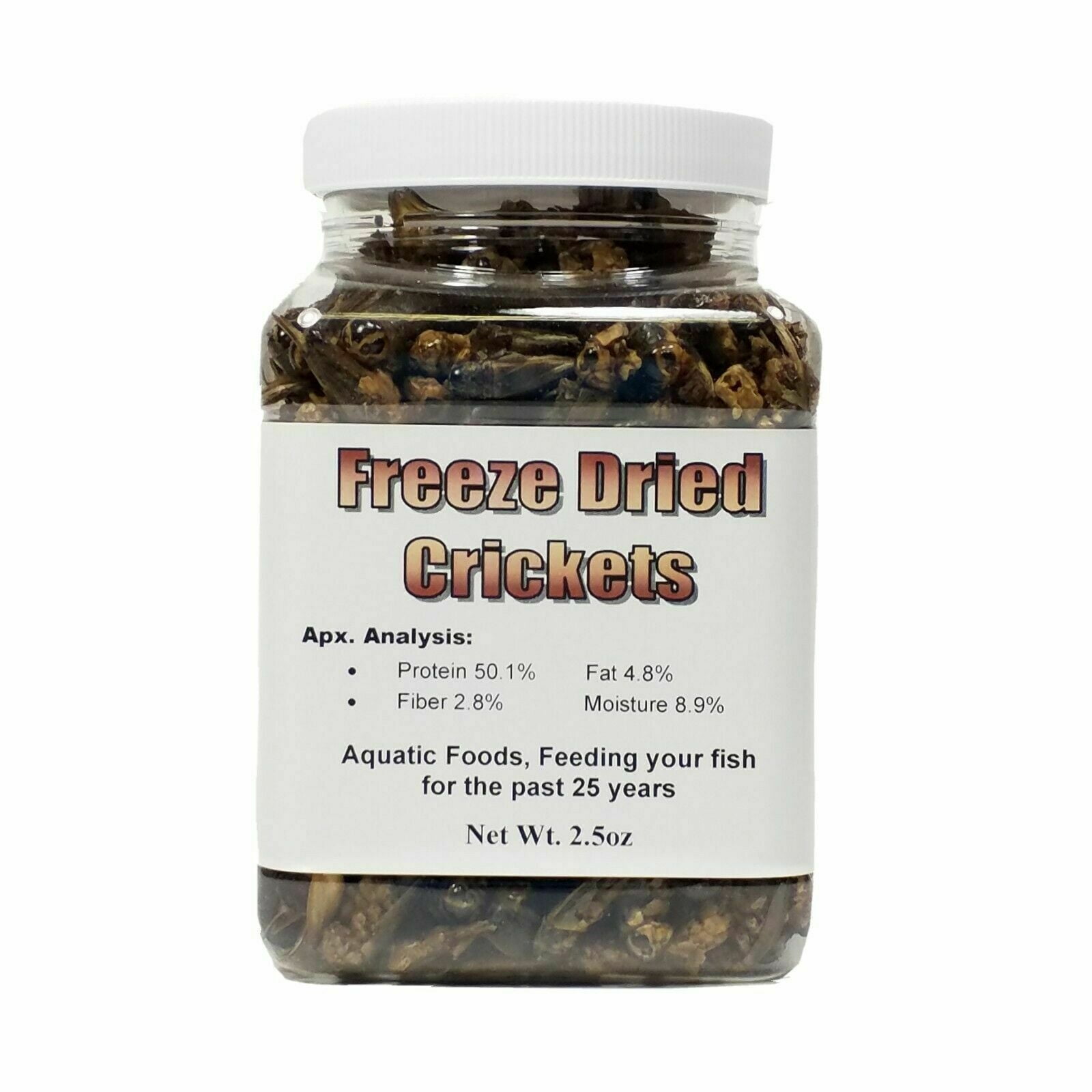 Crickets Freeze Dried Crickets, Freeze Dried Gourmet Mix Included