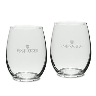 Philadelphia Eagles Two-Piece Stemless Wine Glass Set with Collector's Box