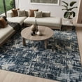 thumbnail image 4 of Nourison Dekor 7'10" x 9'10" Slate Modern Indoor Area Rug, 4 of 9