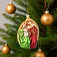thumbnail image 3 of Northlight Holy Family Glass Nativity Christmas Ornament - 6", 3 of 7