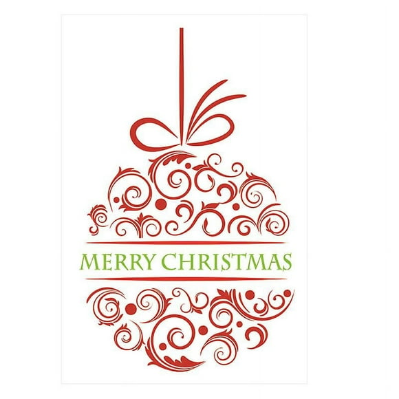 1 calcomanía de pared de Navidad.