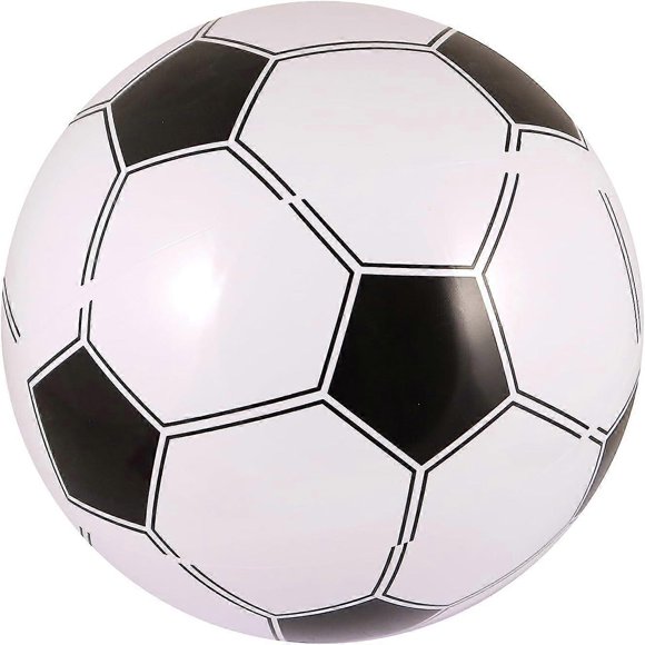 6x Inflatable Football 40cm Kids Beach Day Summer Fun Small Football Playground Game Garden Paddling